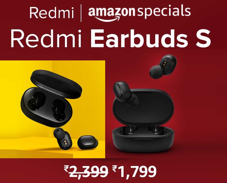India Desire : Buy Redmi Earbuds S From Rs 1799 At Amazon, Features & Buy Online In India